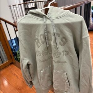Roots Olive Hoodie Sweater